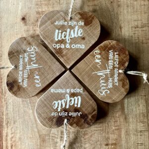 hart met een boodschap