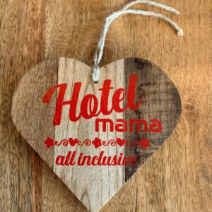 moederdag hart in hout